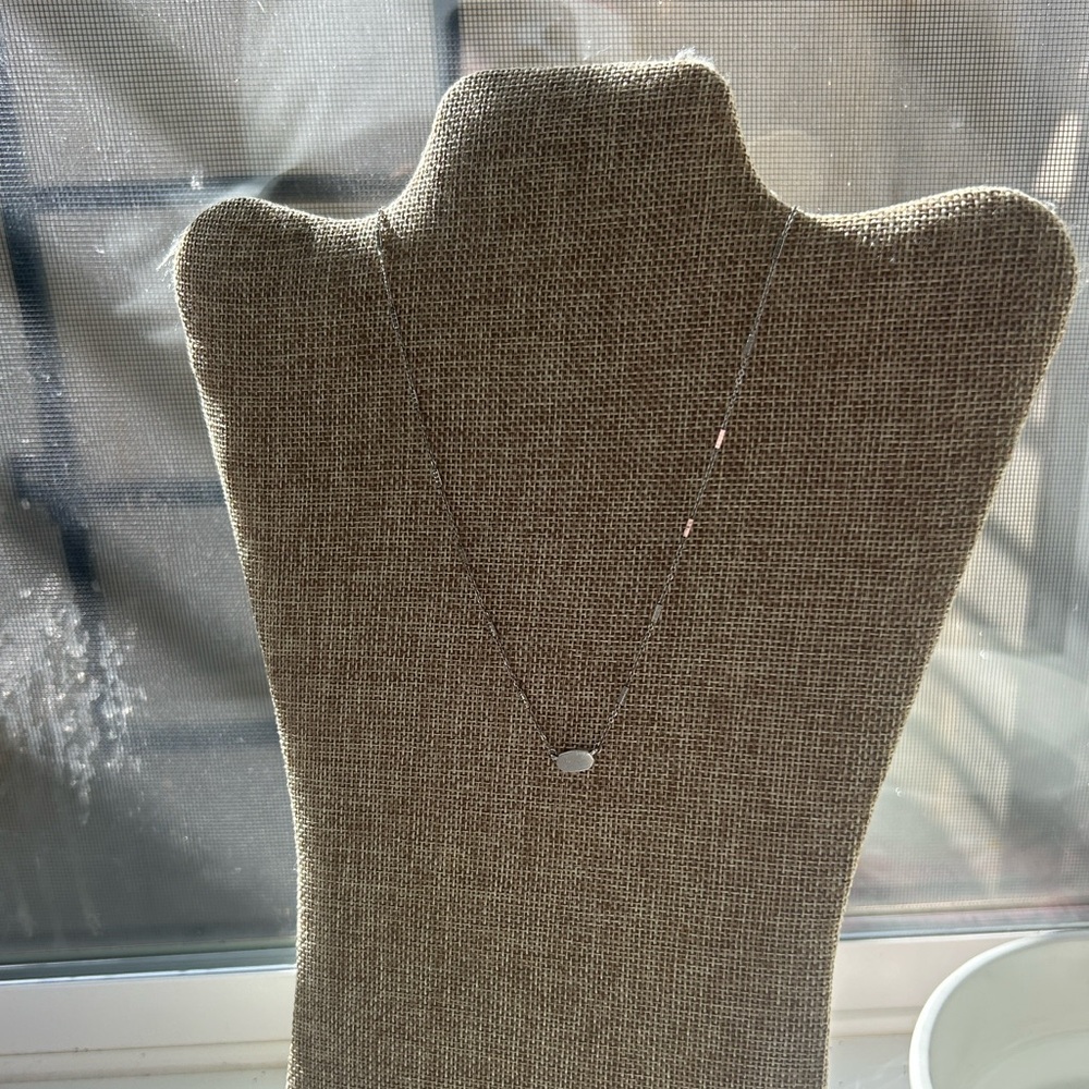 Kendra Scott Mini Elisa Silver Satellite Choker